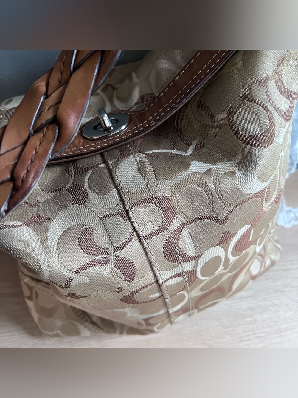 Coach Chelsea Optic Signature Hobo Bag - Picture 4 of 7